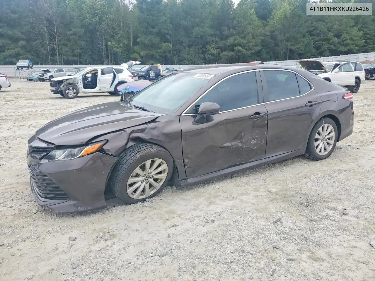 TOYOTA CAMRY 2019, VIN 4T1B11HKXKU226426