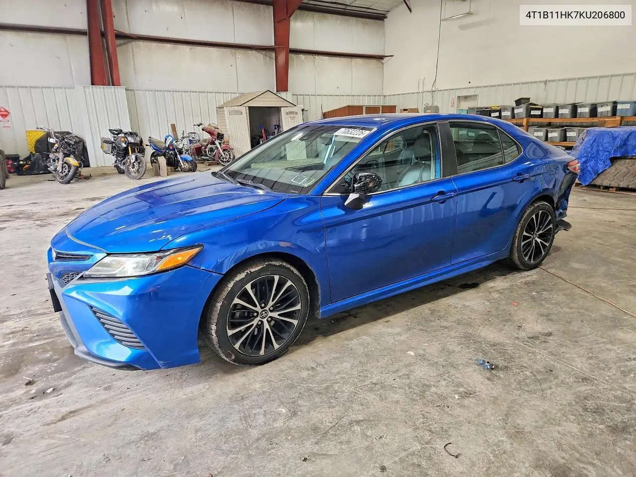 TOYOTA CAMRY 2019, VIN 4T1B11HK7KU206800