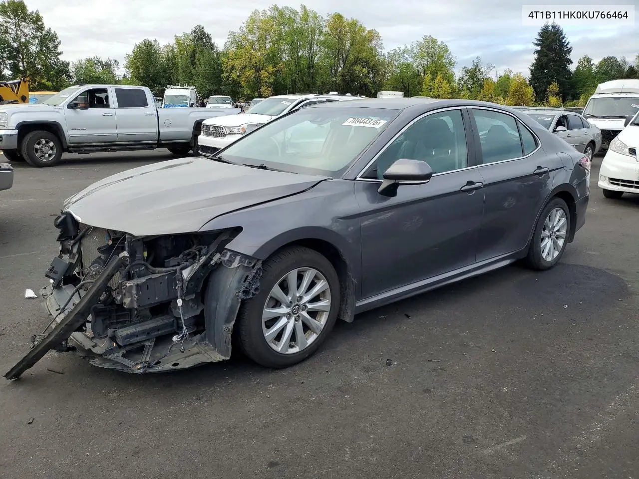 TOYOTA CAMRY 2019, VIN 4T1B11HK0KU766464
