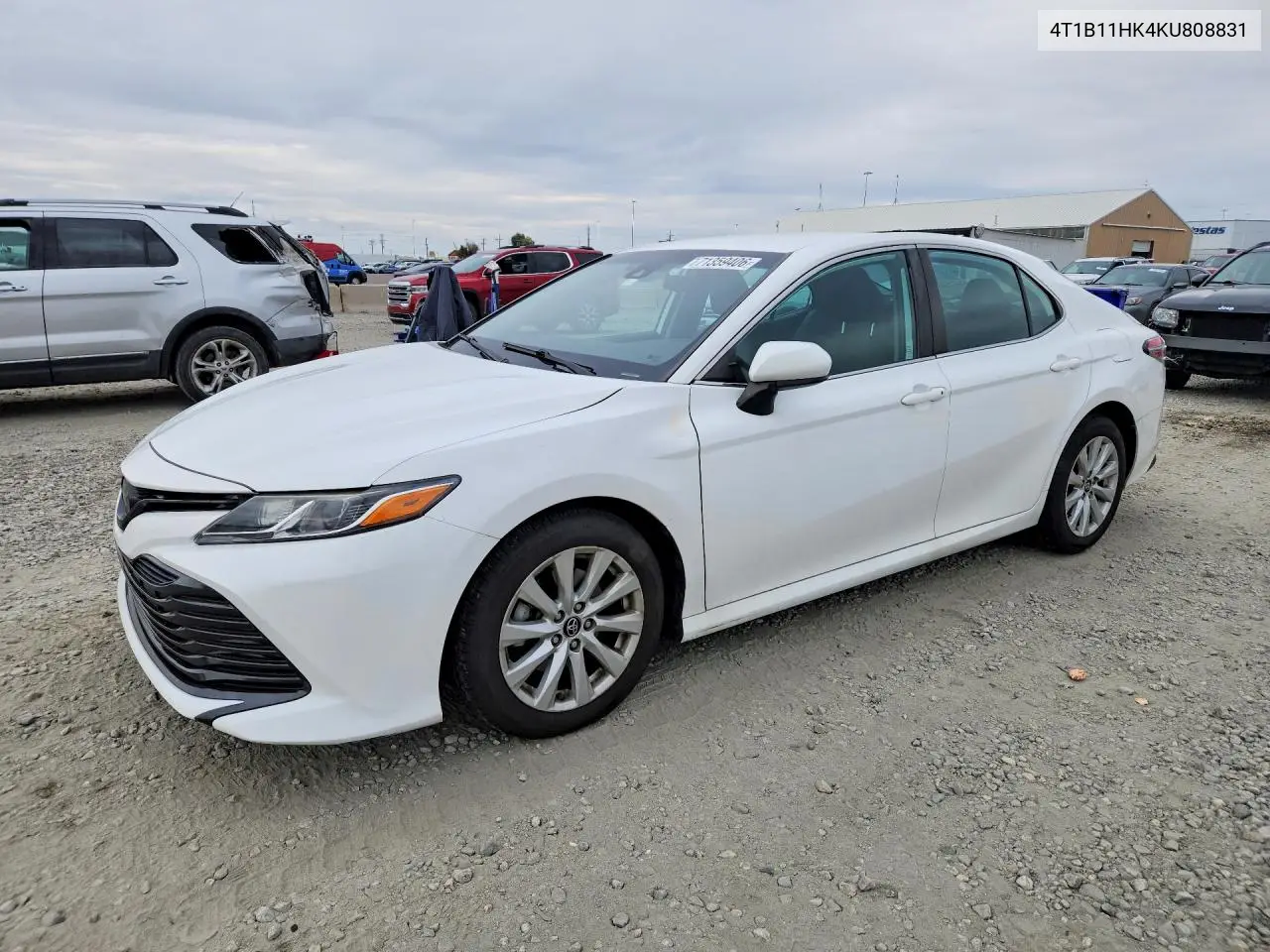 TOYOTA CAMRY 2019, VIN 4T1B11HK4KU808831