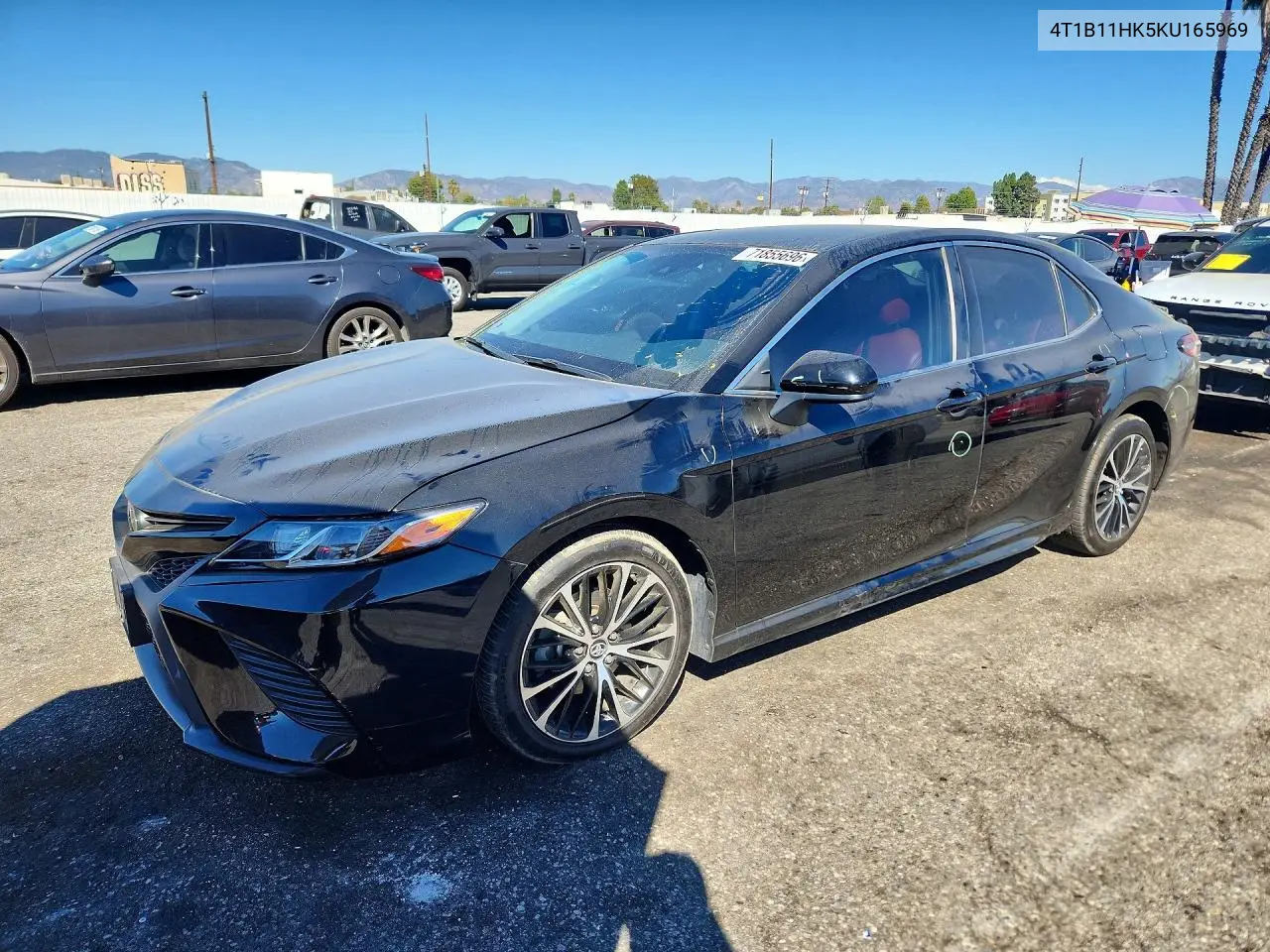 TOYOTA CAMRY 2019, VIN 4T1B11HK5KU165969