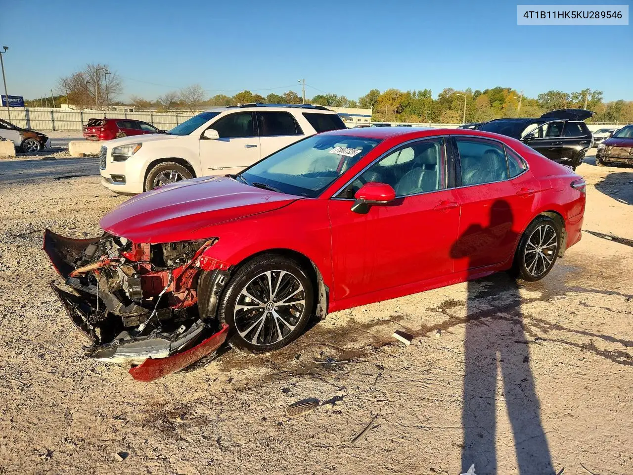 TOYOTA CAMRY 2019, VIN 4T1B11HK5KU289546