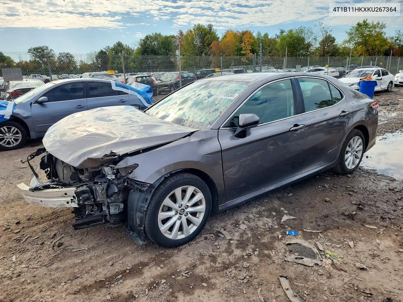 TOYOTA CAMRY 2019, VIN 4T1B11HKXKU267364