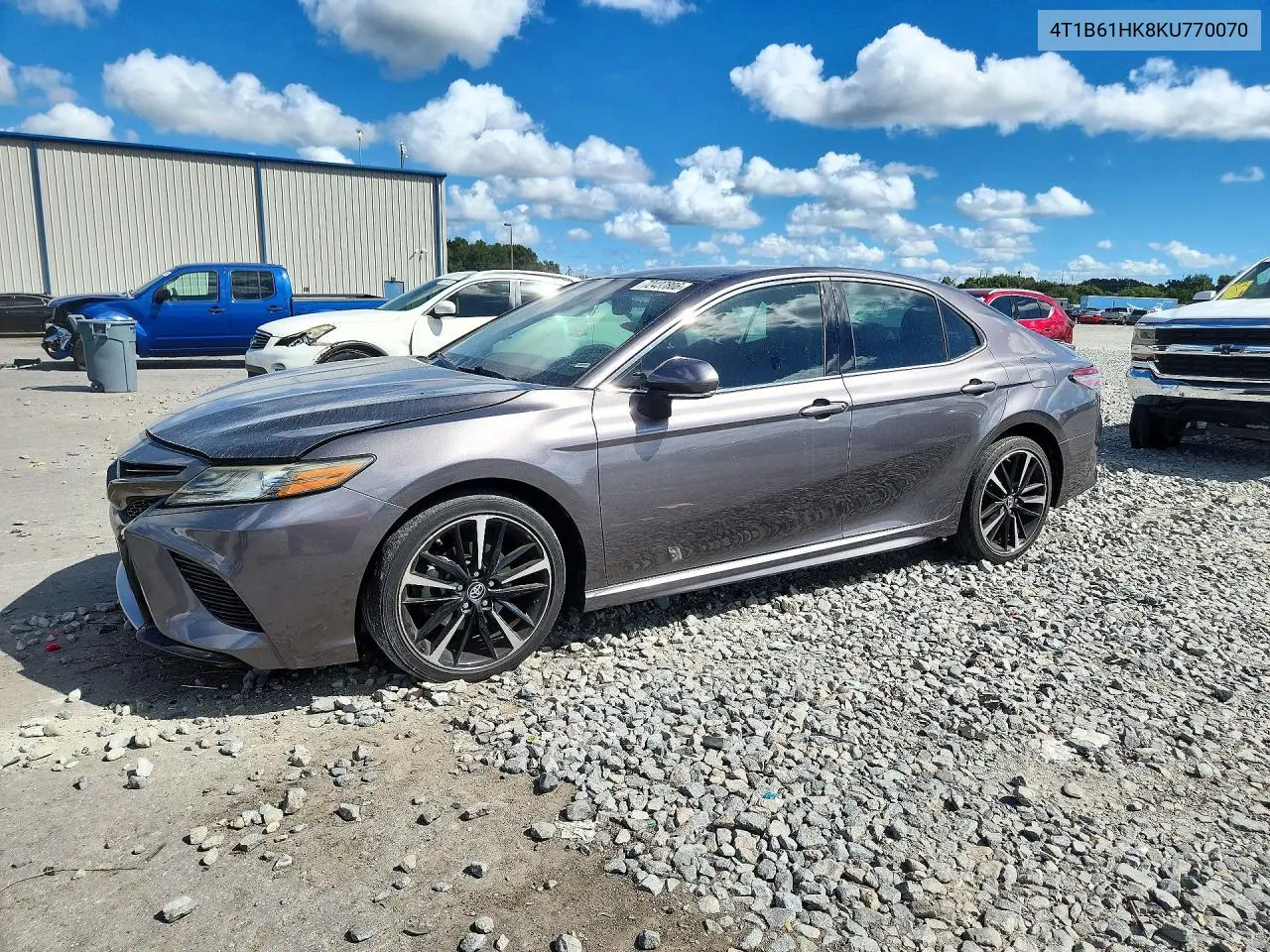 TOYOTA CAMRY 2019, VIN 4T1B61HK8KU770070