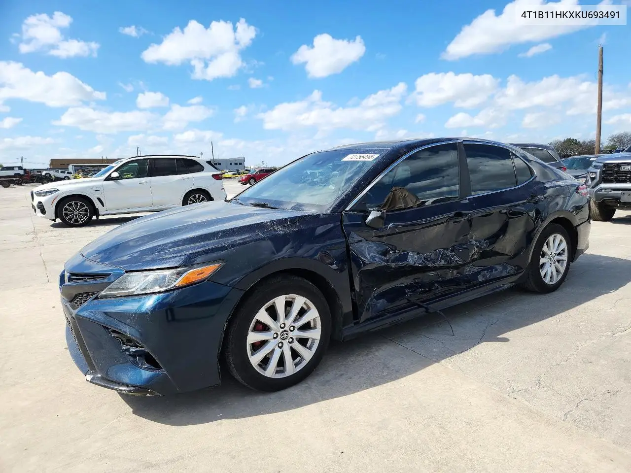 TOYOTA CAMRY 2019, VIN 4T1B11HKXKU693491