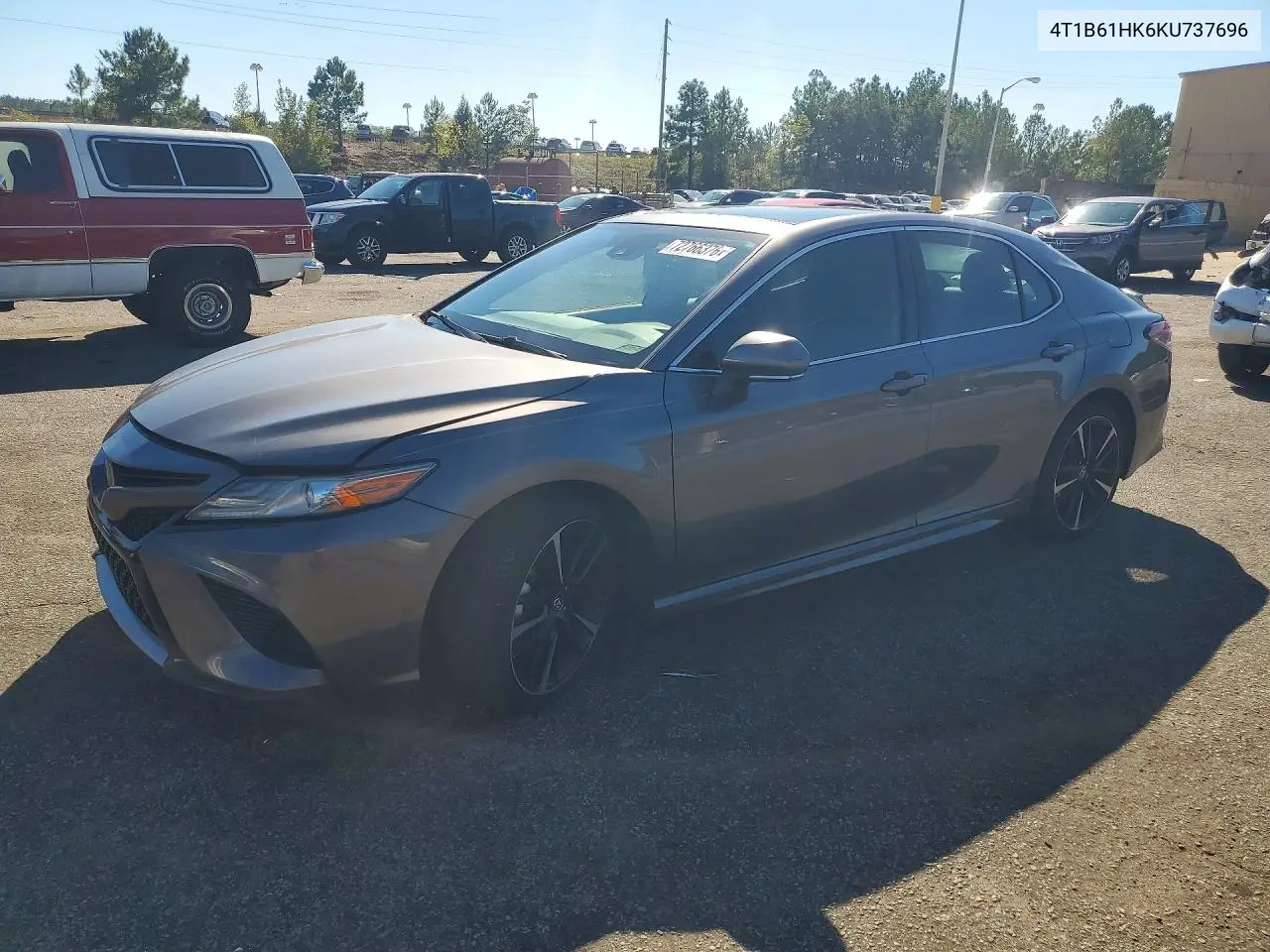 TOYOTA CAMRY 2019, VIN 4T1B61HK6KU737696