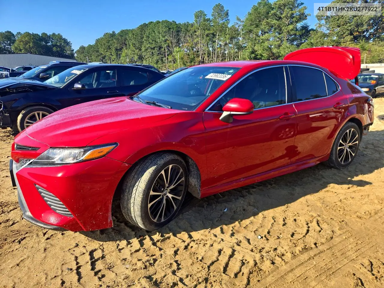 TOYOTA CAMRY 2019, VIN 4T1B11HK2KU277922