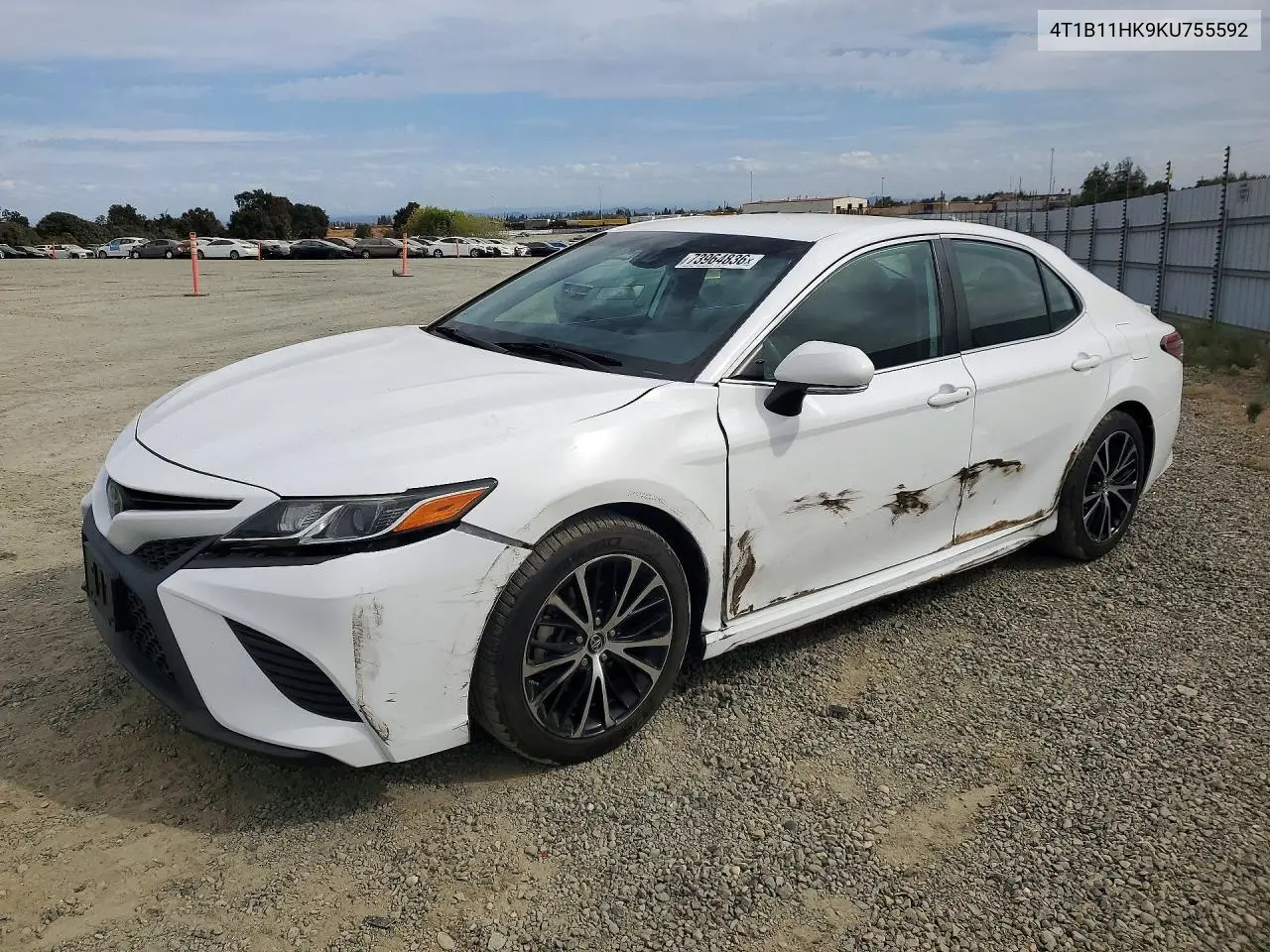TOYOTA CAMRY 2019, VIN 4T1B11HK9KU755592
