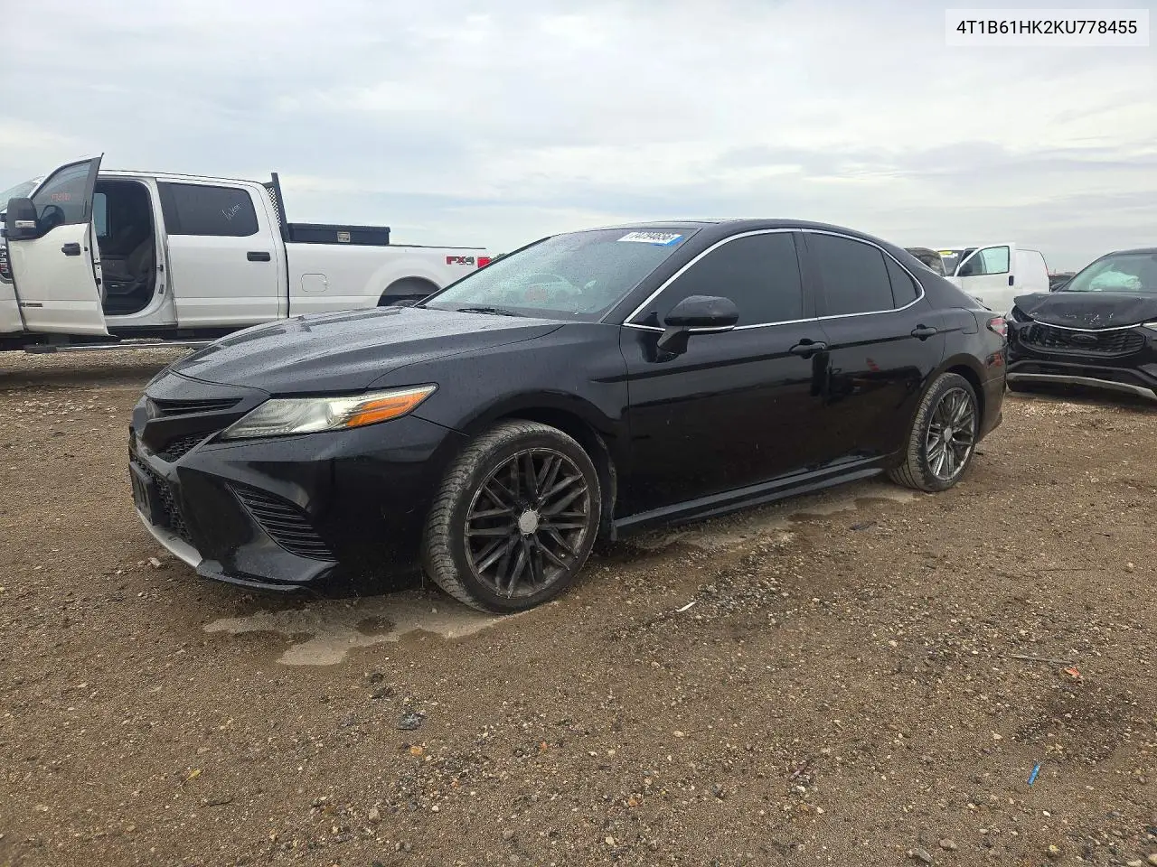 TOYOTA CAMRY 2019, VIN 4T1B61HK2KU778455