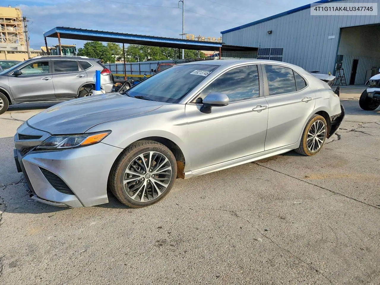 TOYOTA CAMRY 2020, VIN 4T1G11AK4LU347745