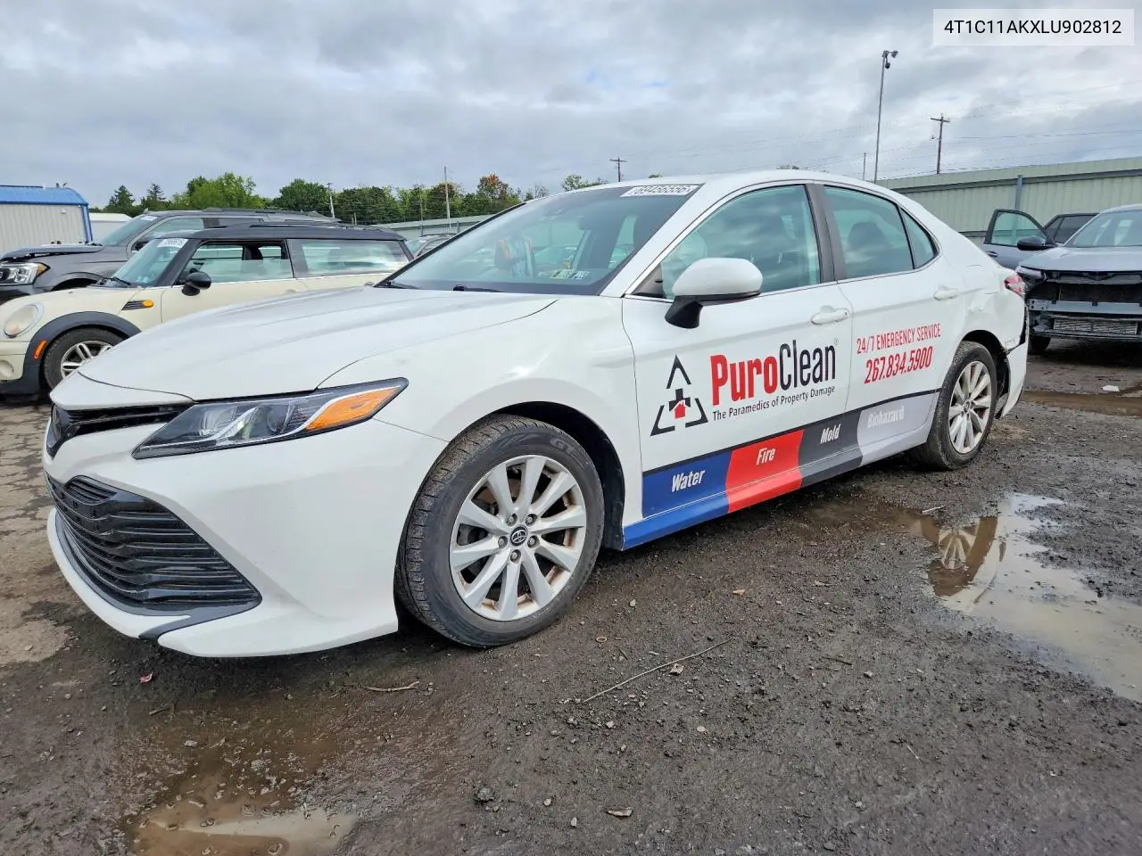 TOYOTA CAMRY 2020, VIN 4T1C11AKXLU902812