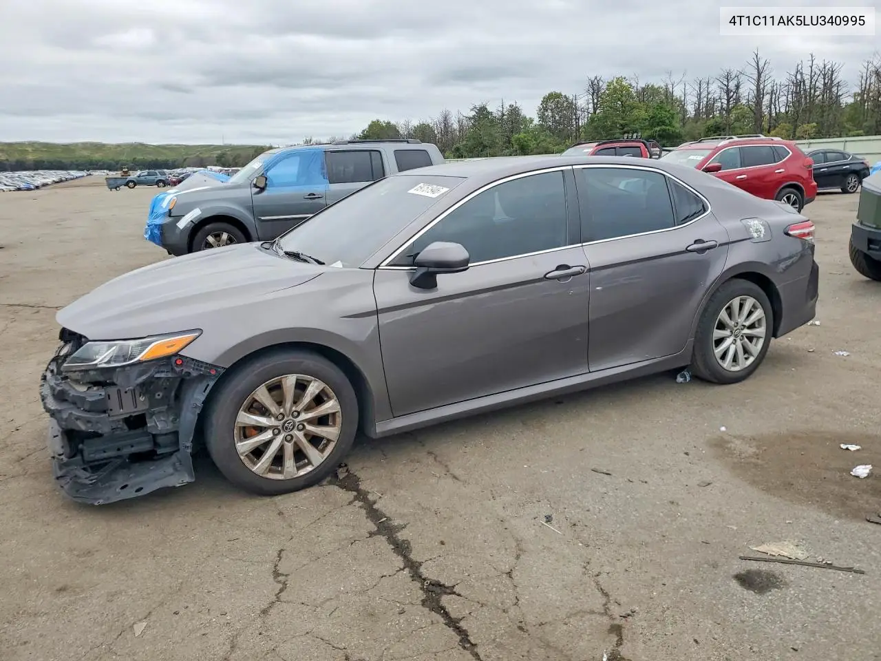 TOYOTA CAMRY 2020, VIN 4T1C11AK5LU340995