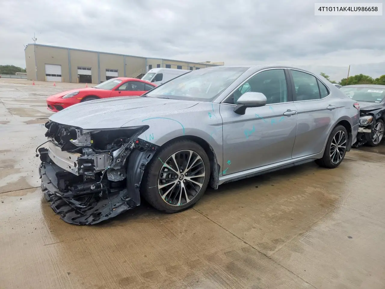TOYOTA CAMRY 2020, VIN 4T1G11AK4LU986658