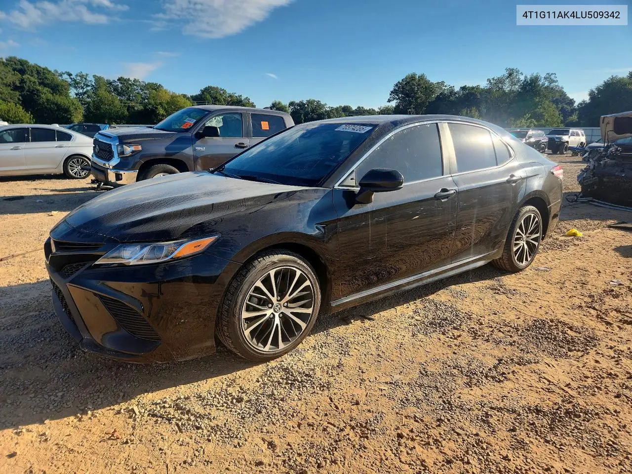 TOYOTA CAMRY 2020, VIN 4T1G11AK4LU509342
