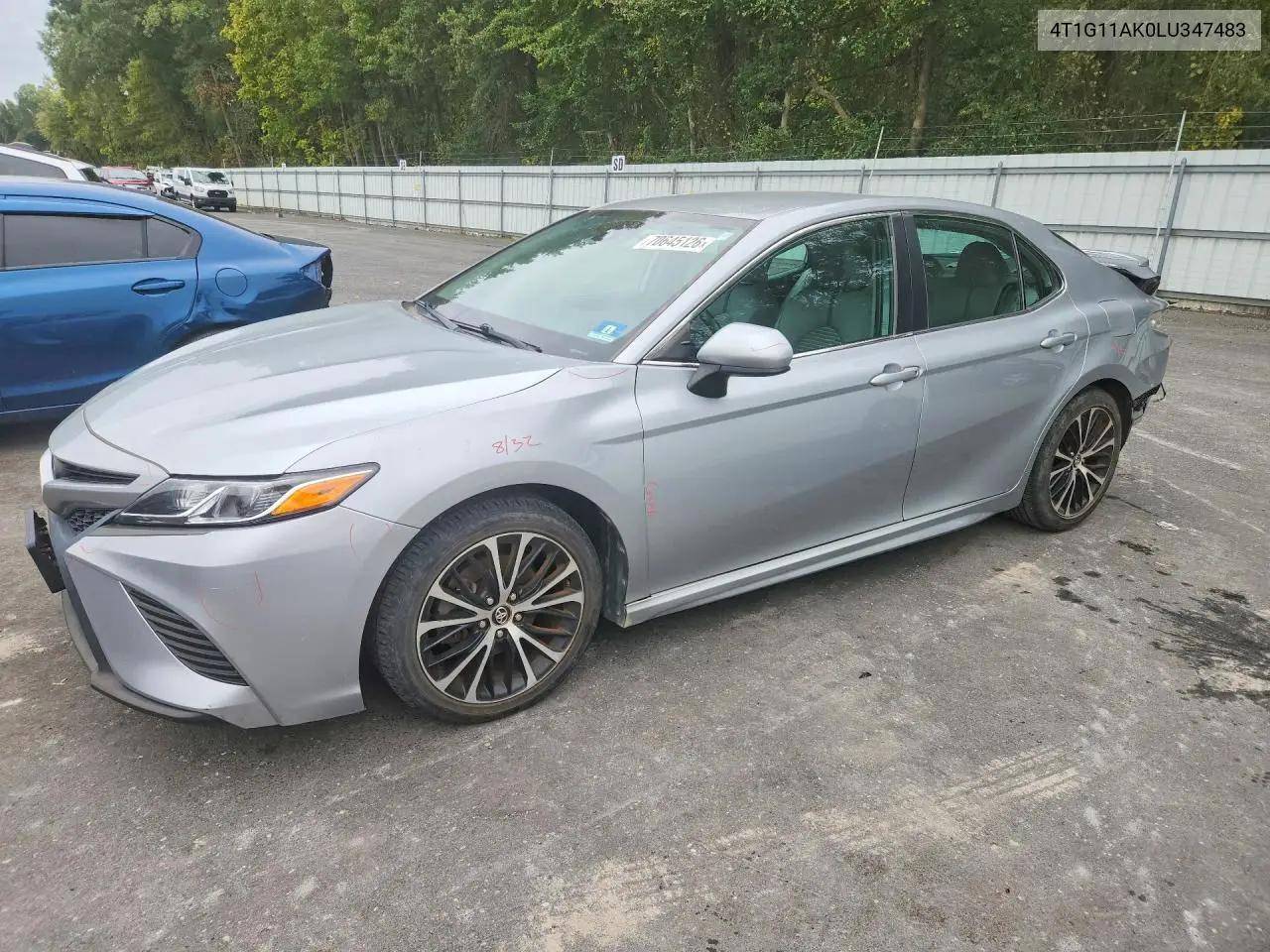 TOYOTA CAMRY 2020, VIN 4T1G11AK0LU347483