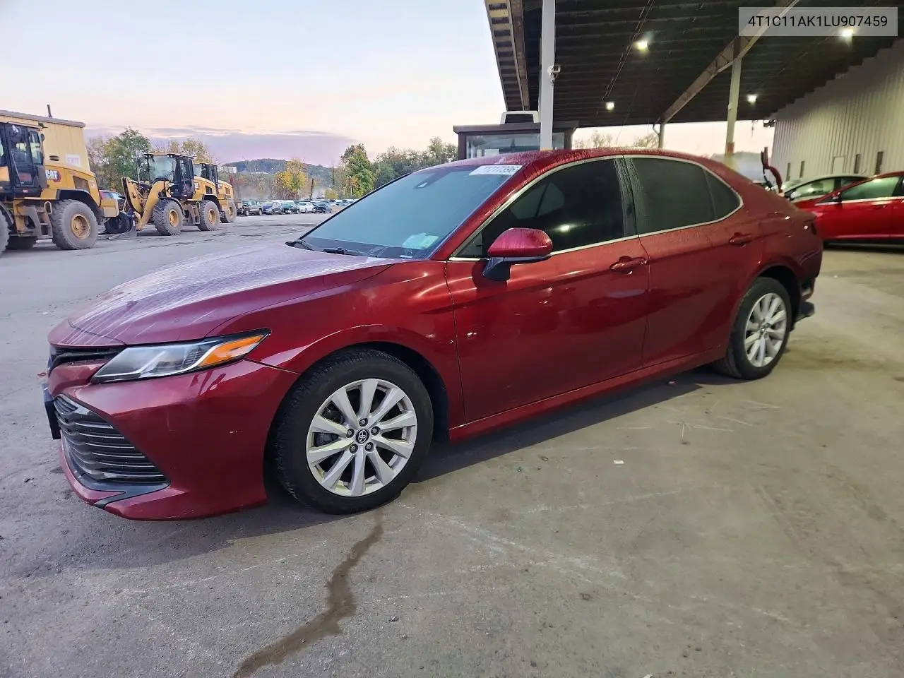 TOYOTA CAMRY 2020, VIN 4T1C11AK1LU907459