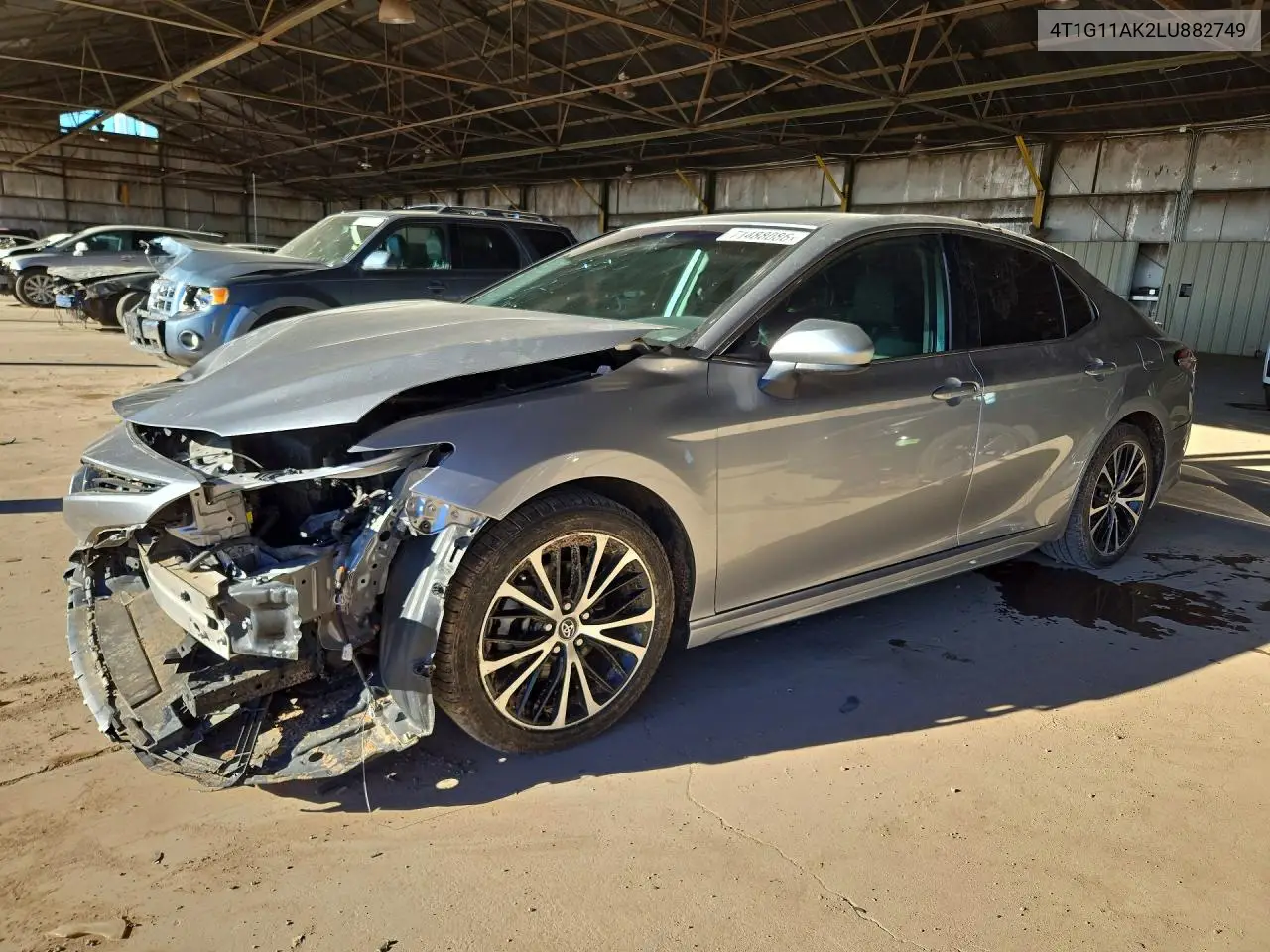 TOYOTA CAMRY 2020, VIN 4T1G11AK2LU882749
