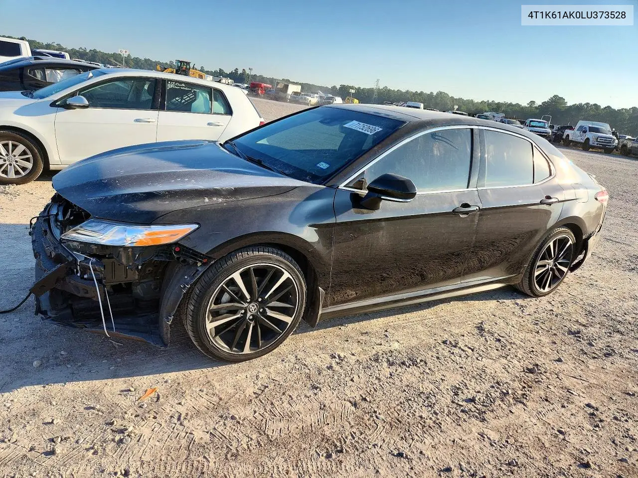 TOYOTA CAMRY 2020, VIN 4T1K61AK0LU373528