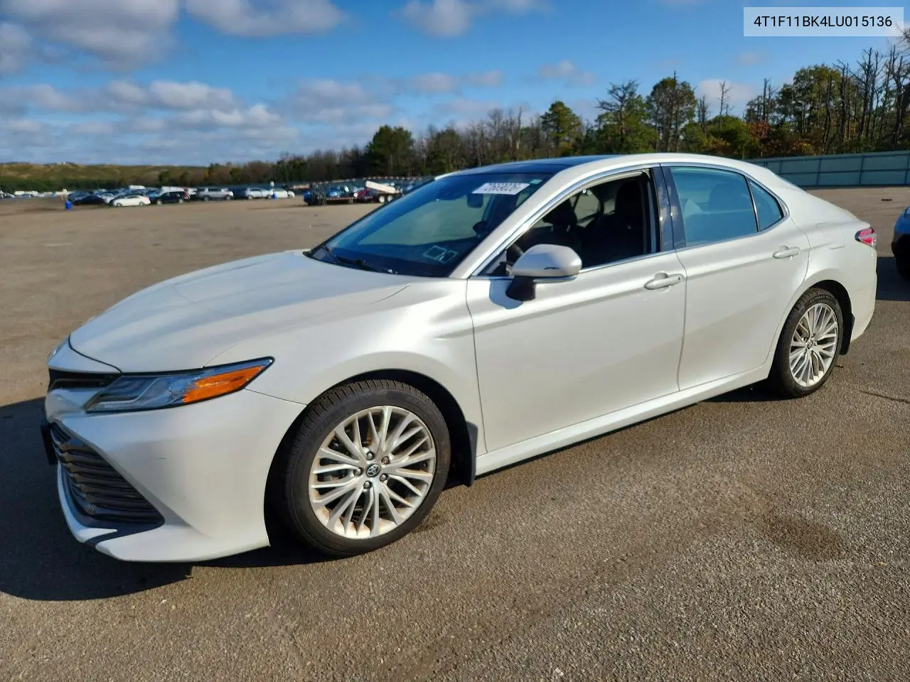 TOYOTA CAMRY 2020, VIN 4T1F11BK4LU015136