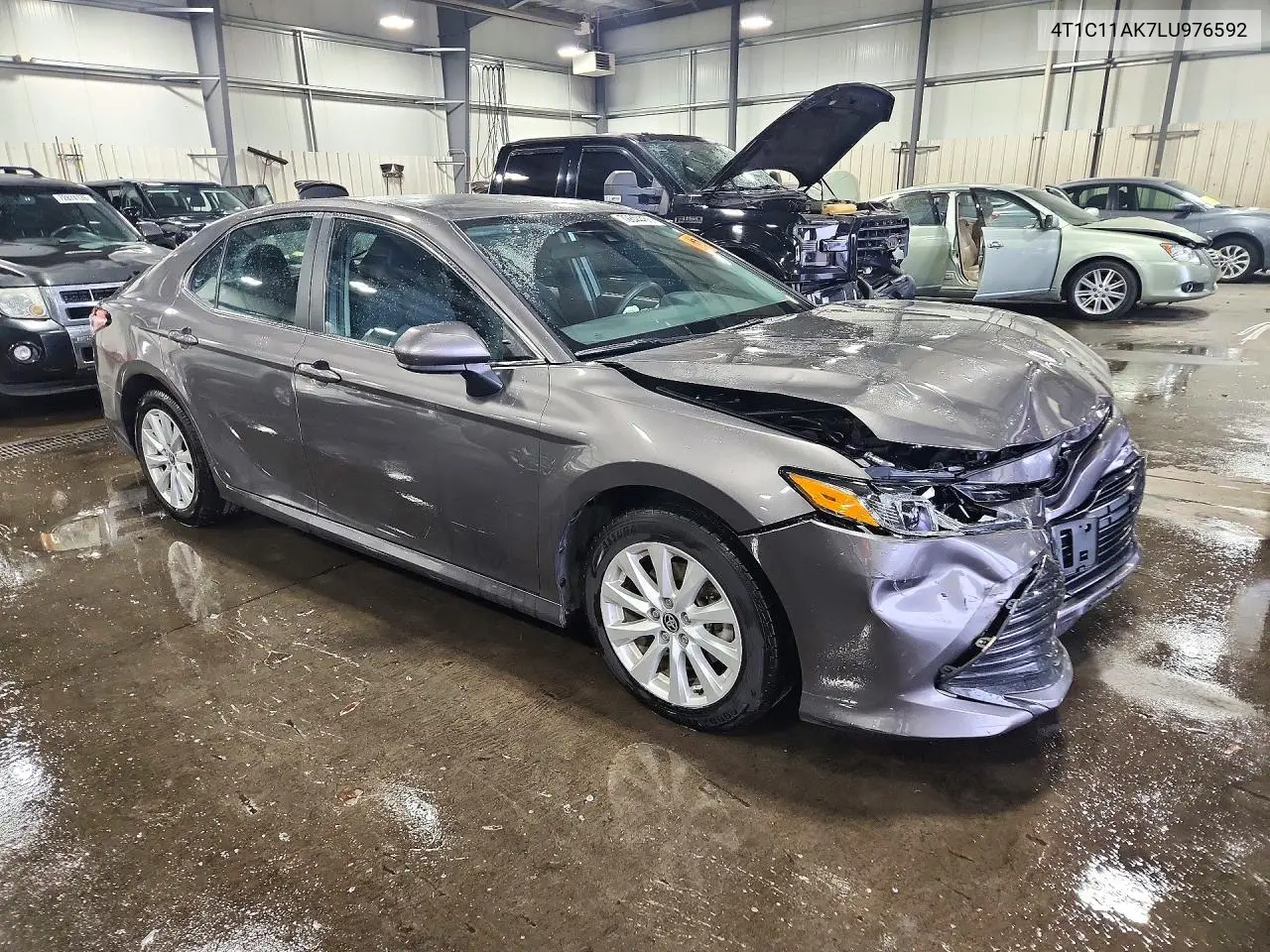 2020 TOYOTA CAMRY VIN 4T1C11AK7LU976592 — фото 4