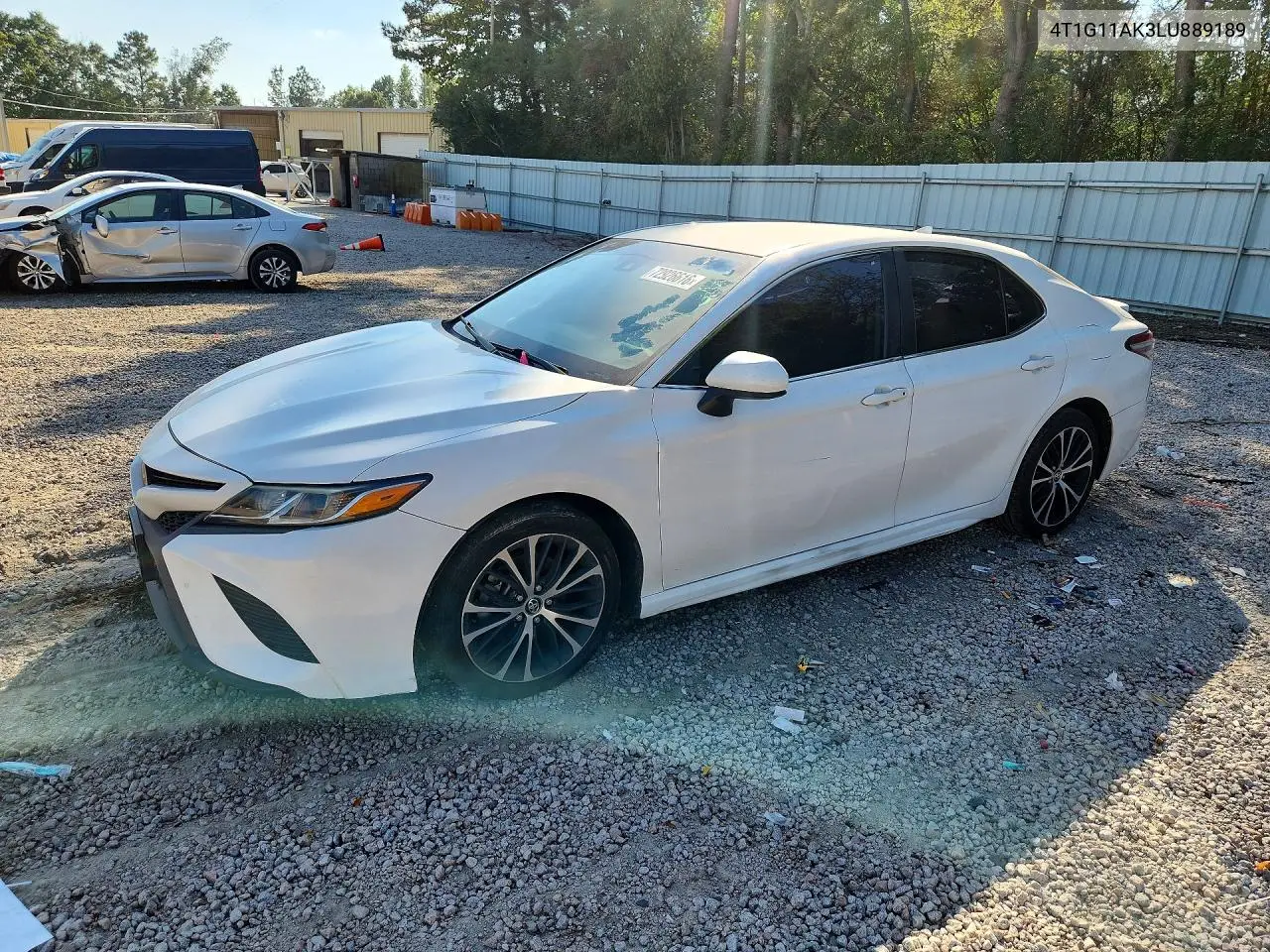 TOYOTA CAMRY 2020, VIN 4T1G11AK3LU889189