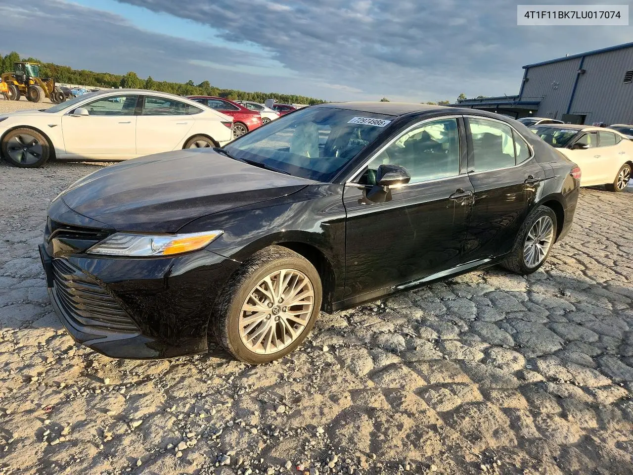 TOYOTA CAMRY 2020, VIN 4T1F11BK7LU017074