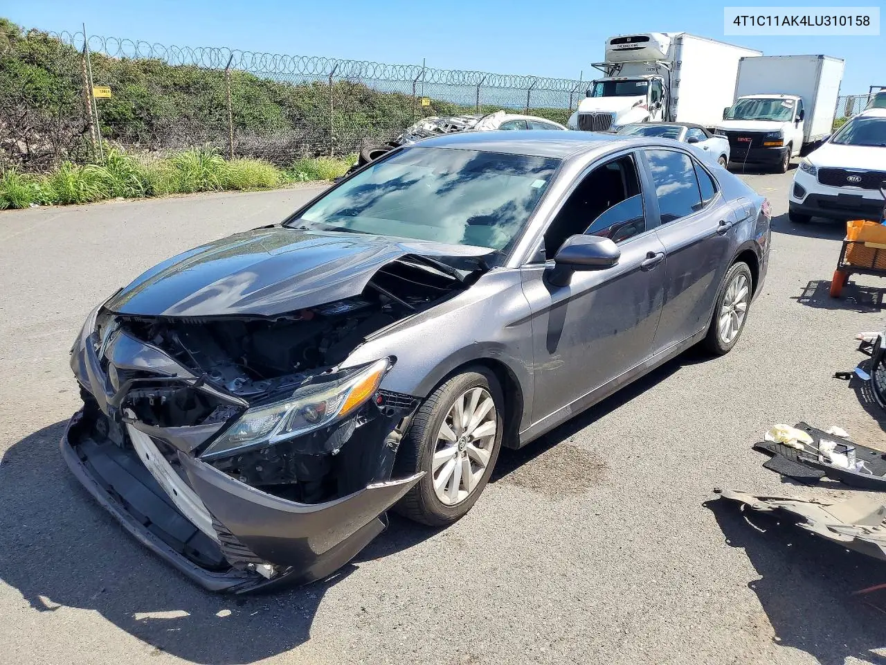 TOYOTA CAMRY 2020, VIN 4T1C11AK4LU310158
