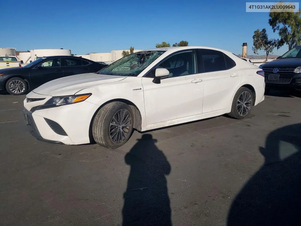 TOYOTA CAMRY 2020, VIN 4T1G31AK2LU009643