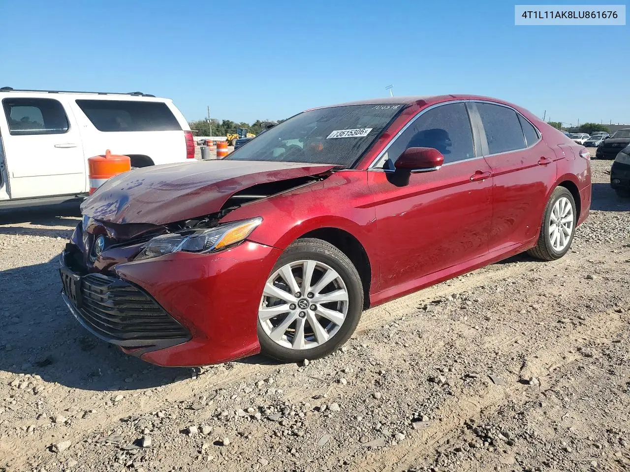 TOYOTA CAMRY 2020, VIN 4T1L11AK8LU861676