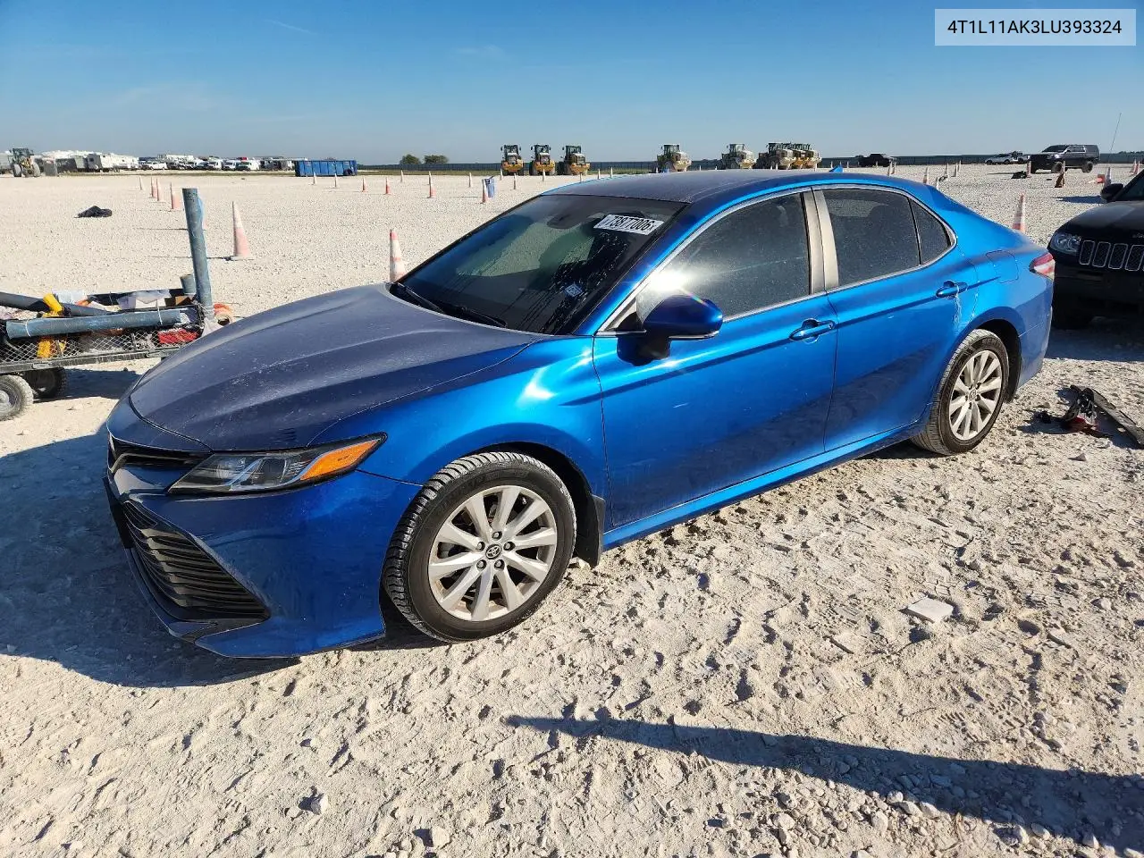 TOYOTA CAMRY 2020, VIN 4T1L11AK3LU393324