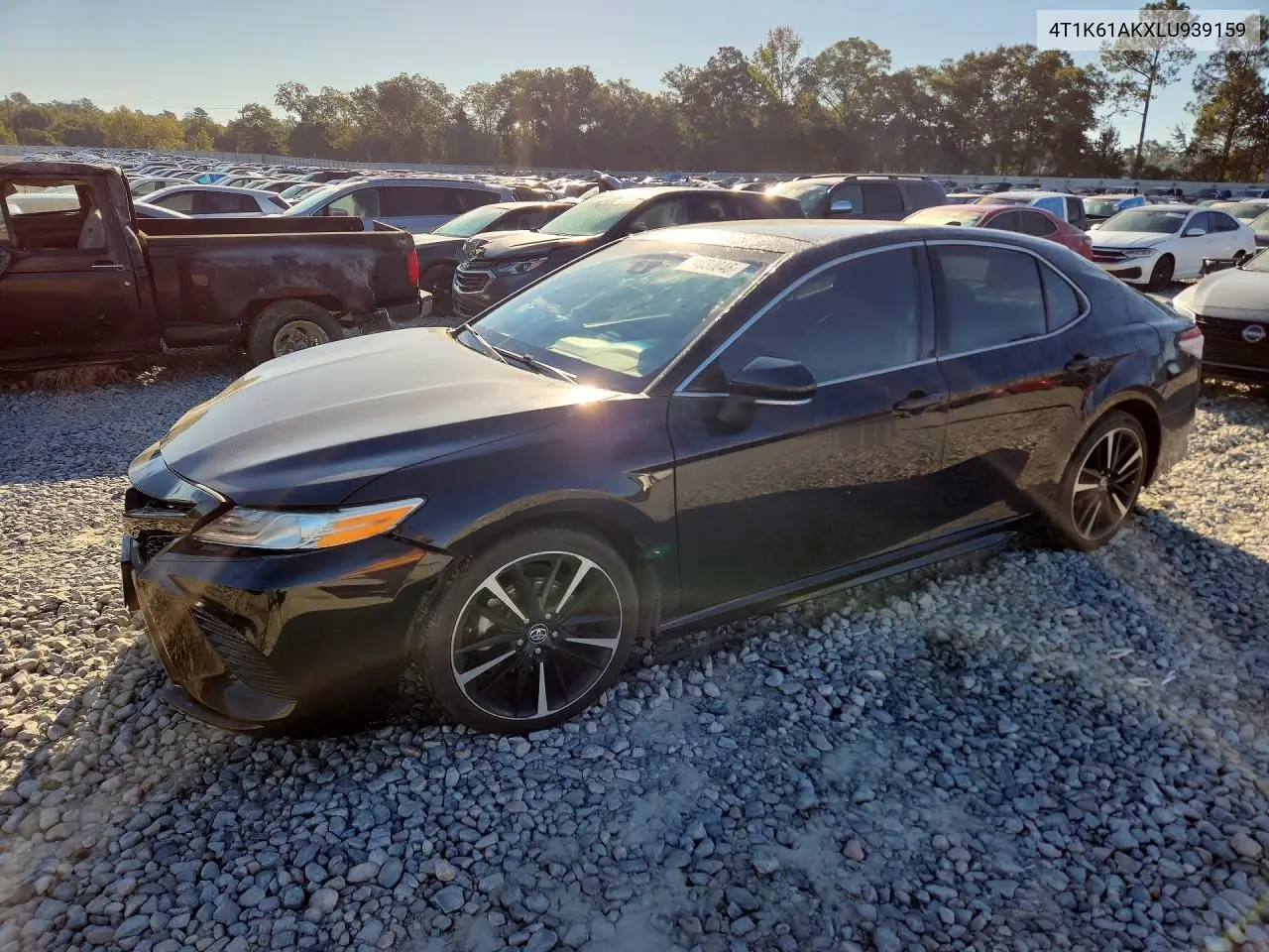 TOYOTA CAMRY 2020, VIN 4T1K61AKXLU939159