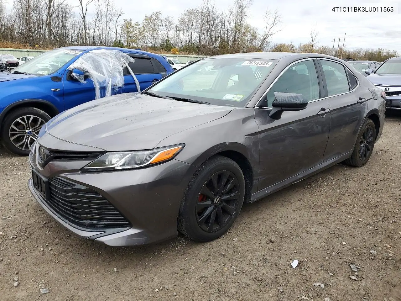 TOYOTA CAMRY 2020, VIN 4T1C11BK3LU011565