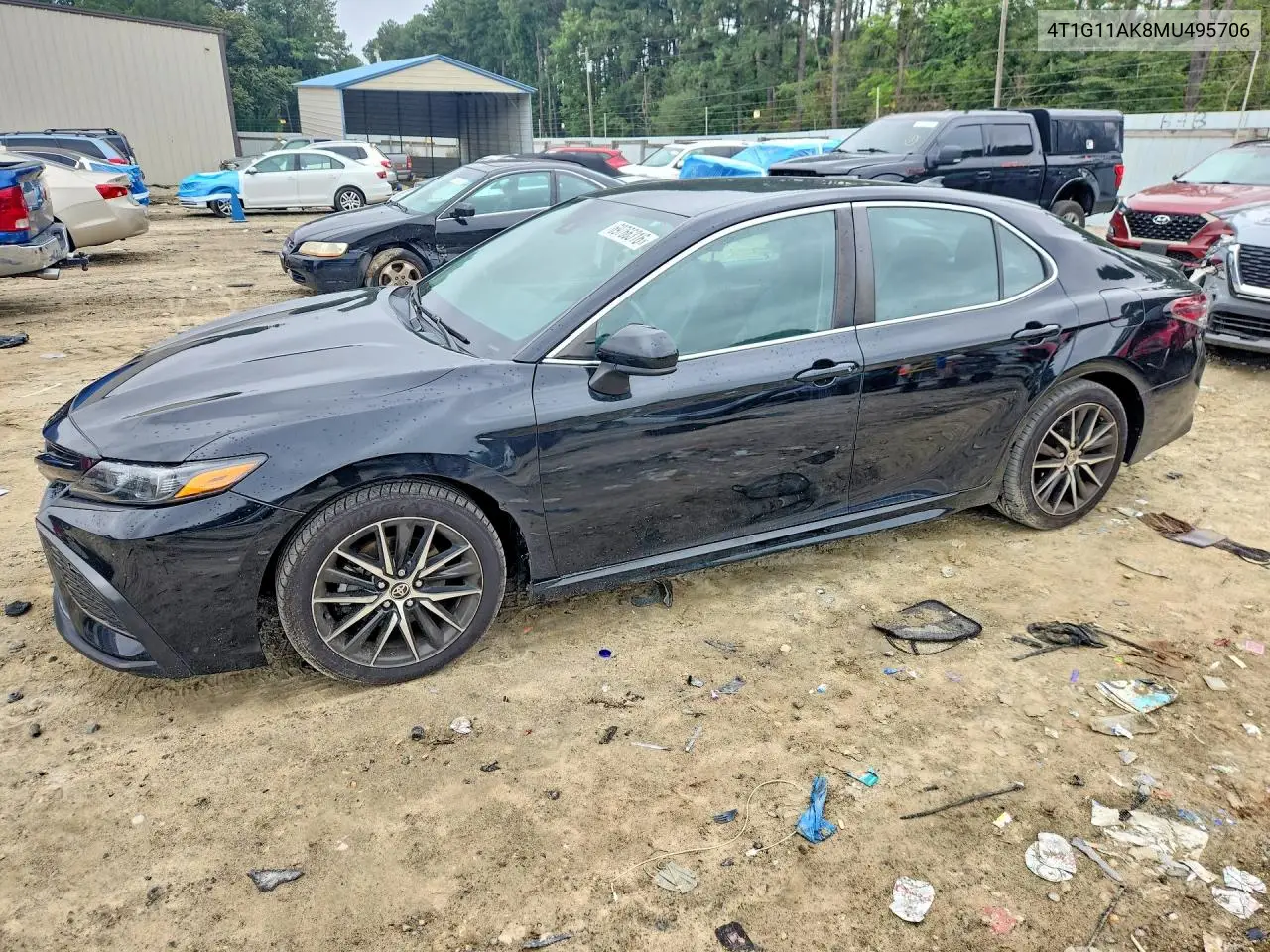 TOYOTA CAMRY 2021, VIN 4T1G11AK8MU495706