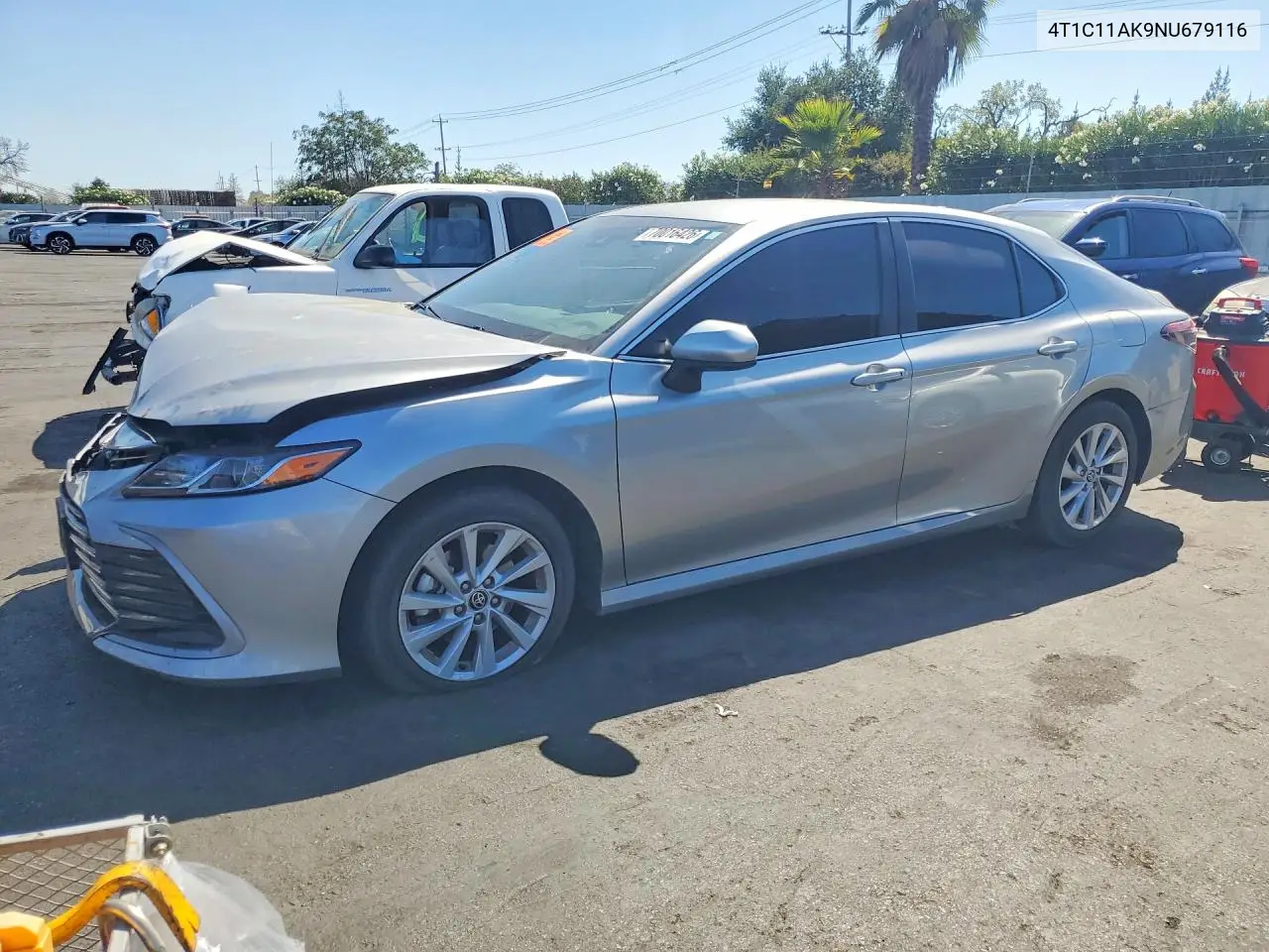 TOYOTA CAMRY 2022, VIN 4T1C11AK9NU679116