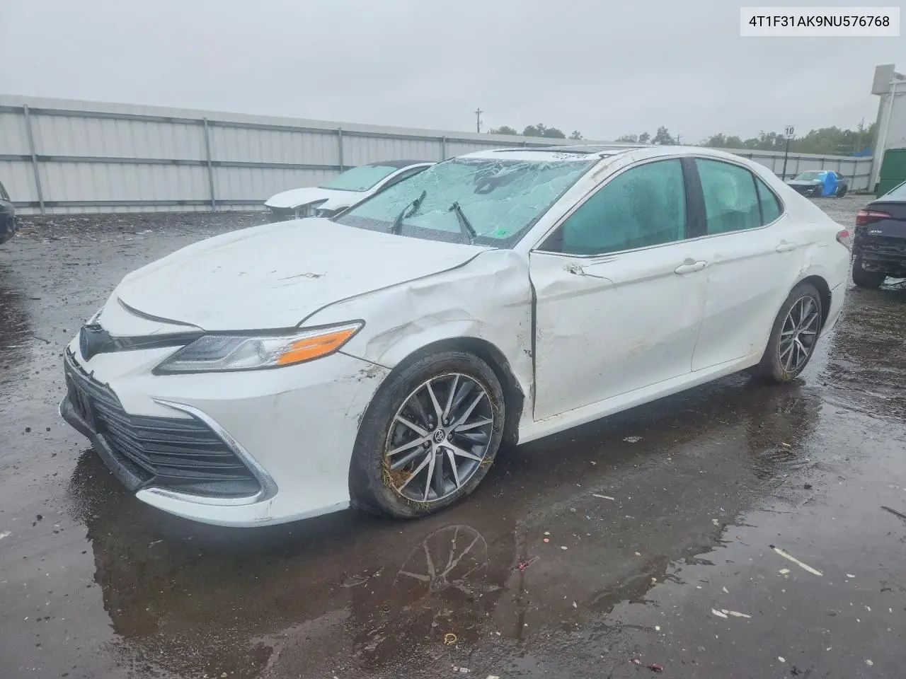 TOYOTA CAMRY 2022, VIN 4T1F31AK9NU576768