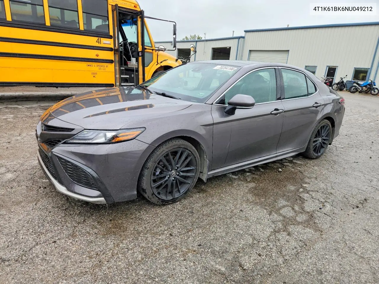 TOYOTA CAMRY 2022, VIN 4T1K61BK6NU049212