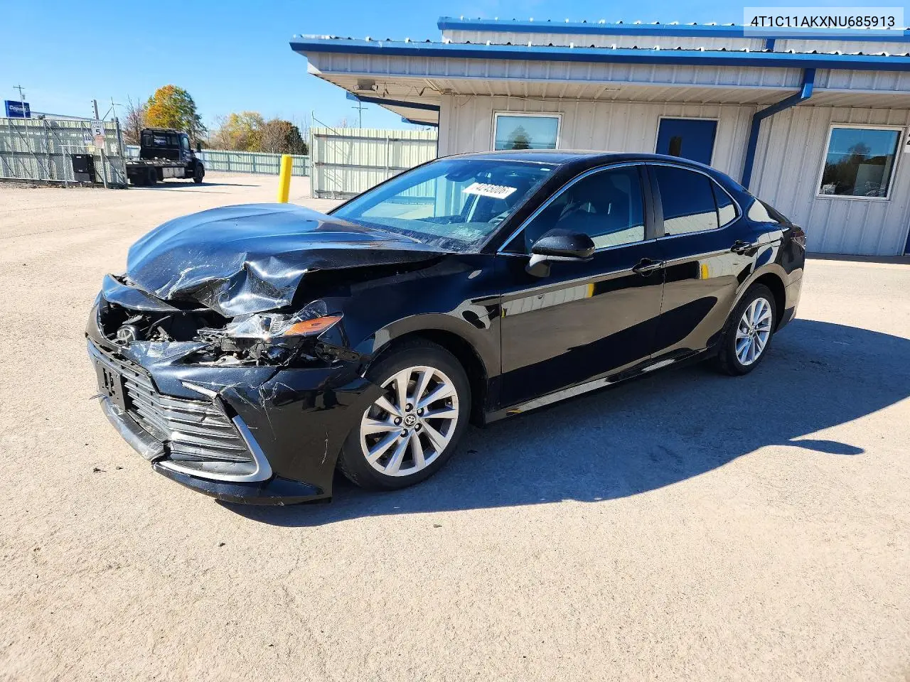 TOYOTA CAMRY 2022, VIN 4T1C11AKXNU685913