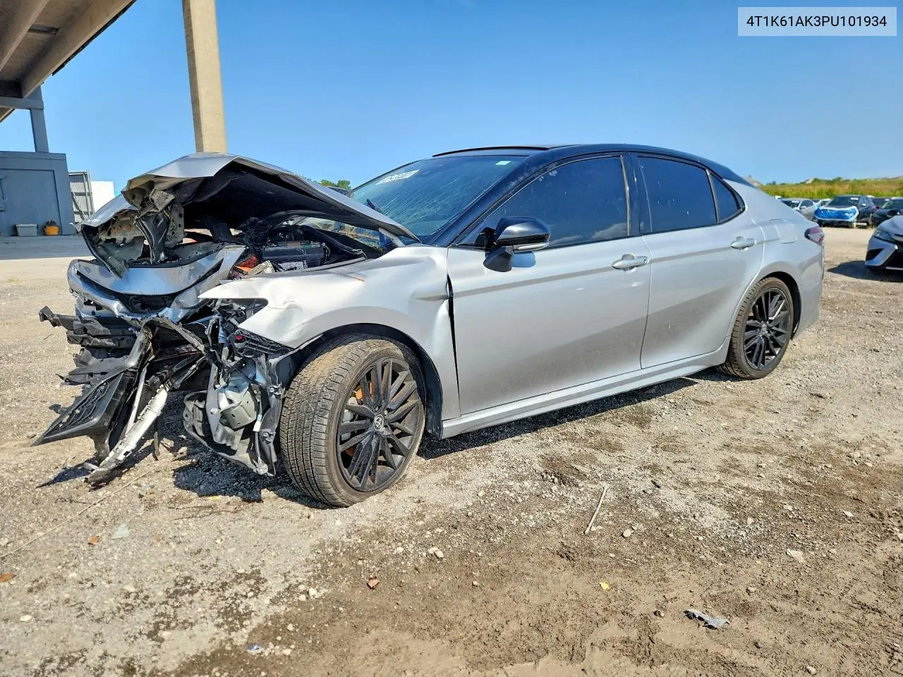 TOYOTA CAMRY 2023, VIN 4T1K61AK3PU101934