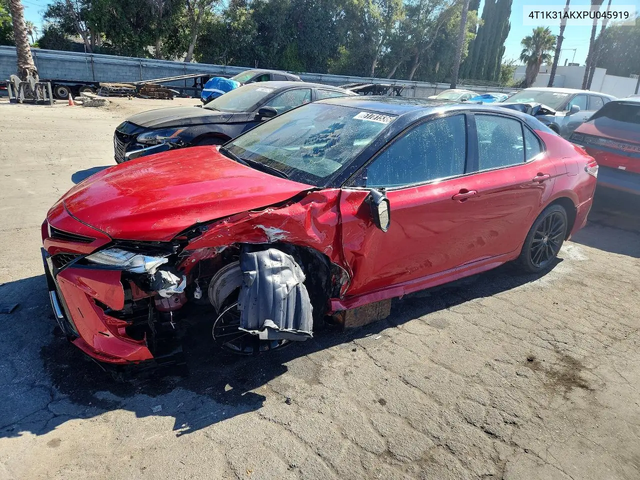 TOYOTA CAMRY 2023, VIN 4T1K31AKXPU045919