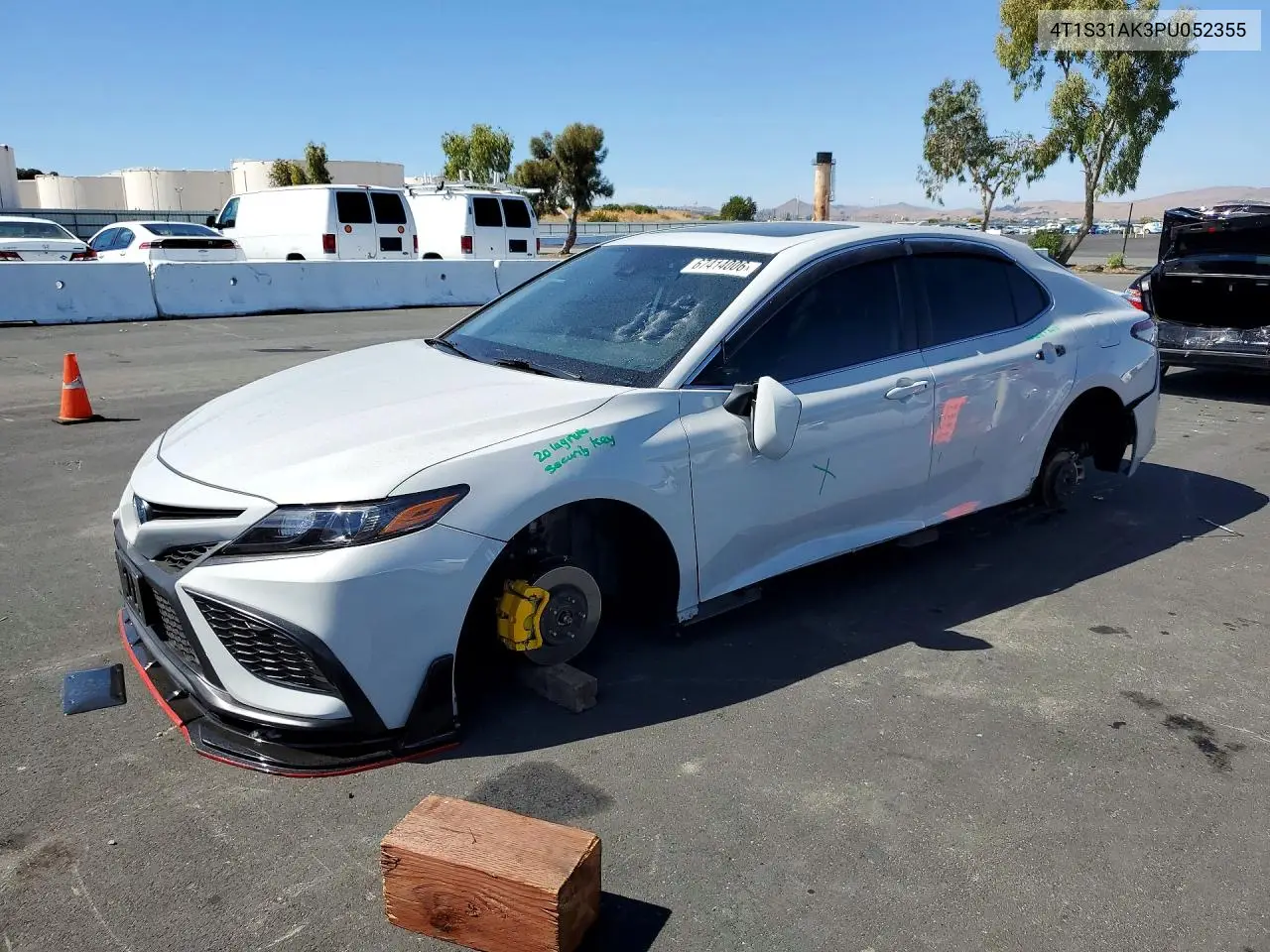 TOYOTA CAMRY 2023, VIN 4T1S31AK3PU052355