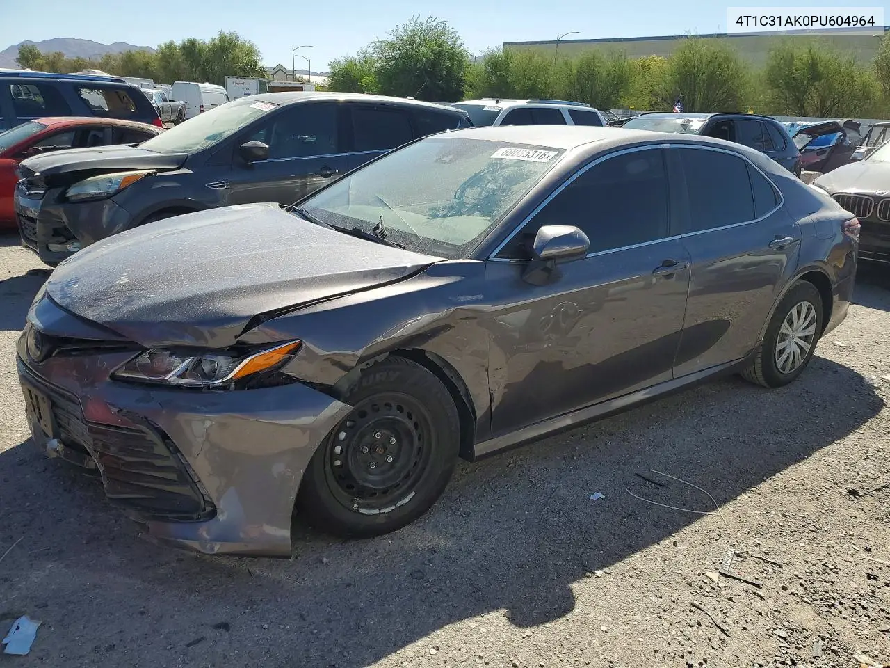 TOYOTA CAMRY 2023, VIN 4T1C31AK0PU604964