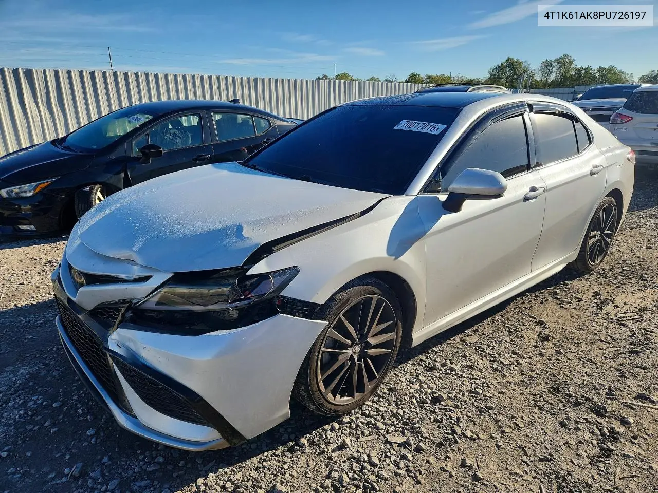 TOYOTA CAMRY 2023, VIN 4T1K61AK8PU726197