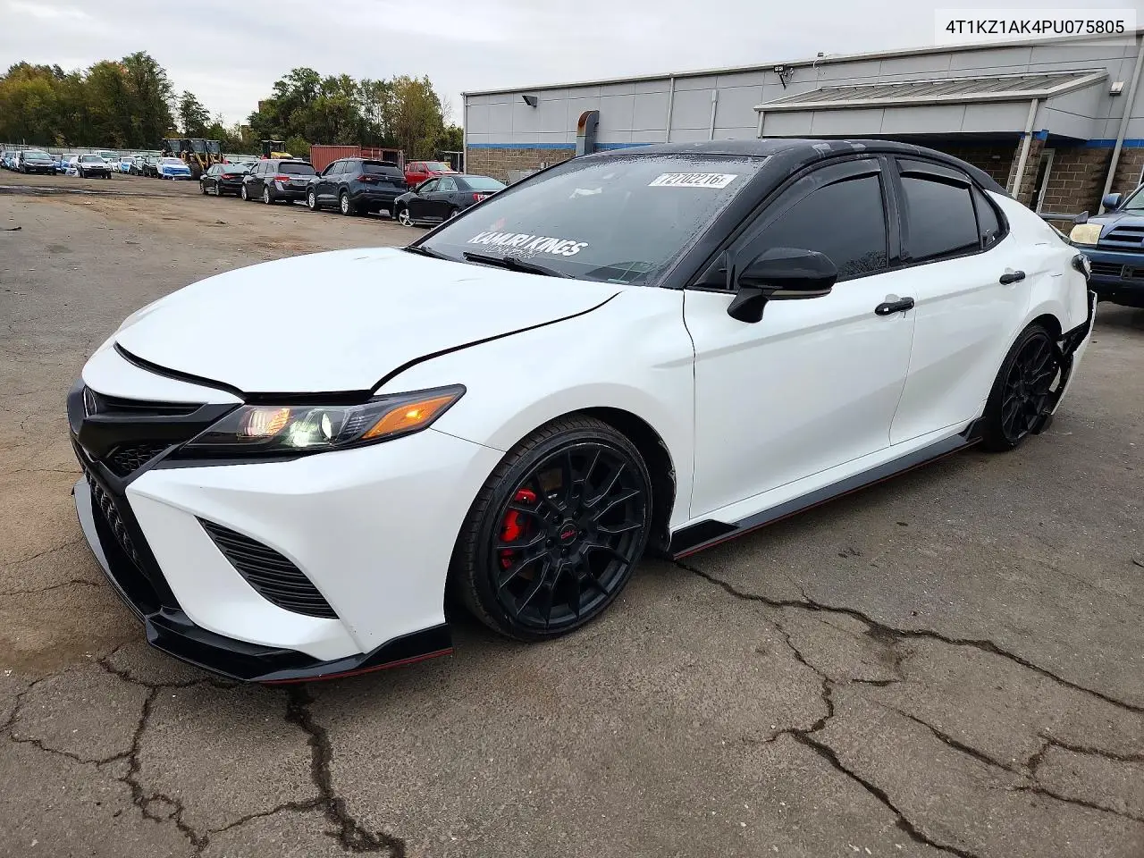 TOYOTA CAMRY 2023, VIN 4T1KZ1AK4PU075805