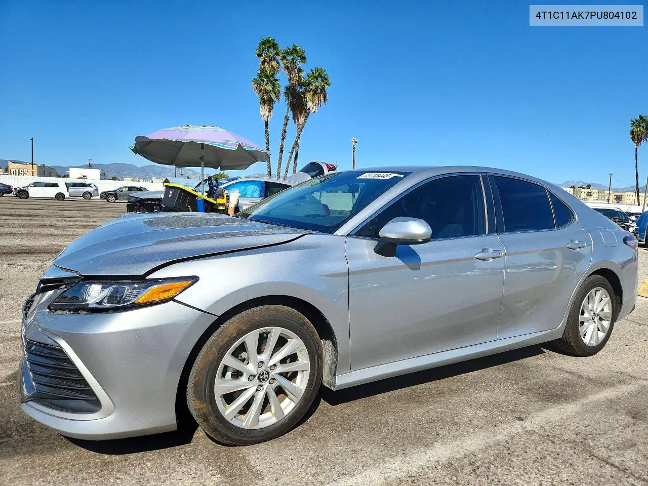 TOYOTA CAMRY 2023, VIN 4T1C11AK7PU804102