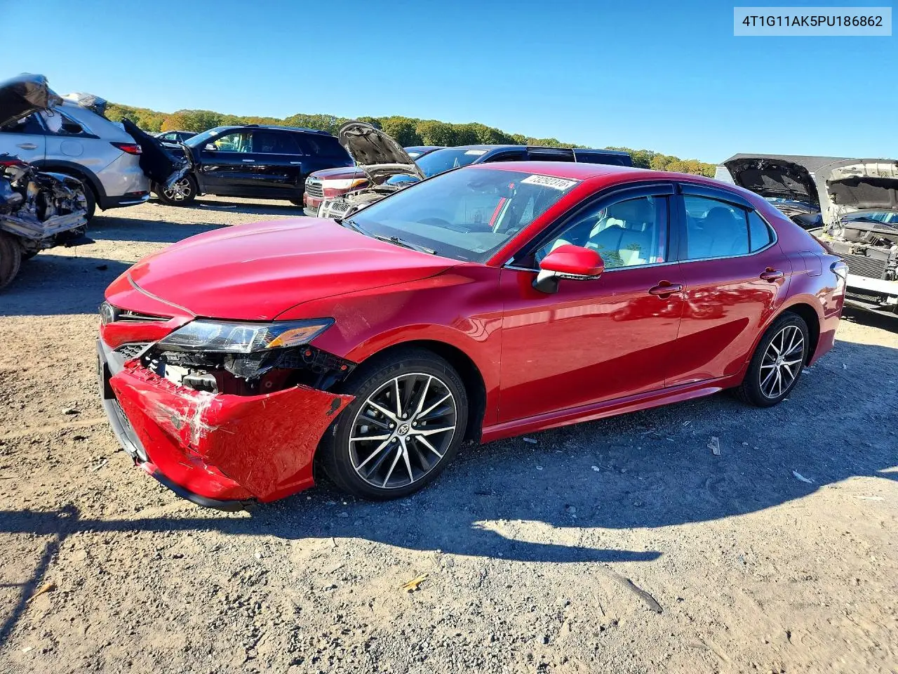 TOYOTA CAMRY 2023, VIN 4T1G11AK5PU186862