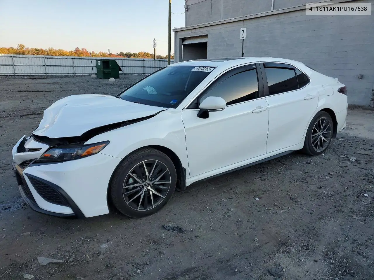 TOYOTA CAMRY 2023, VIN 4T1S11AK1PU167638
