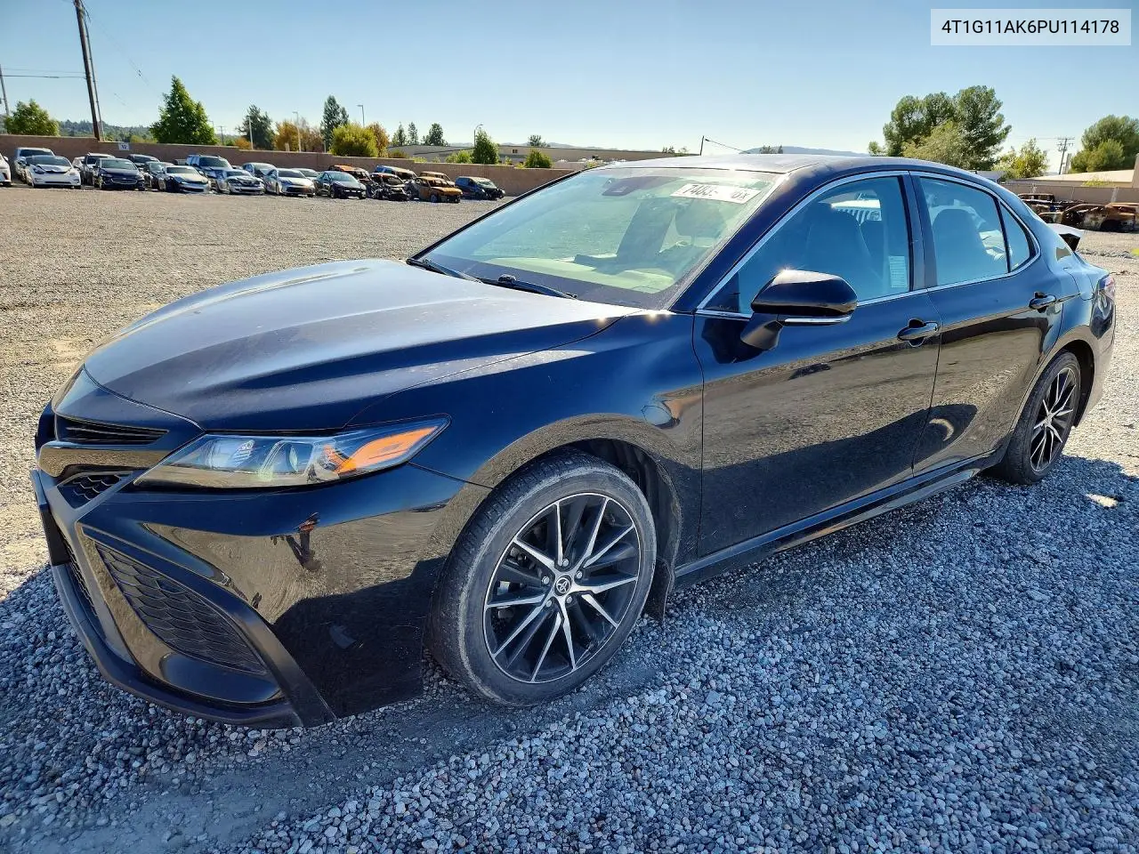 TOYOTA CAMRY 2023, VIN 4T1G11AK6PU114178