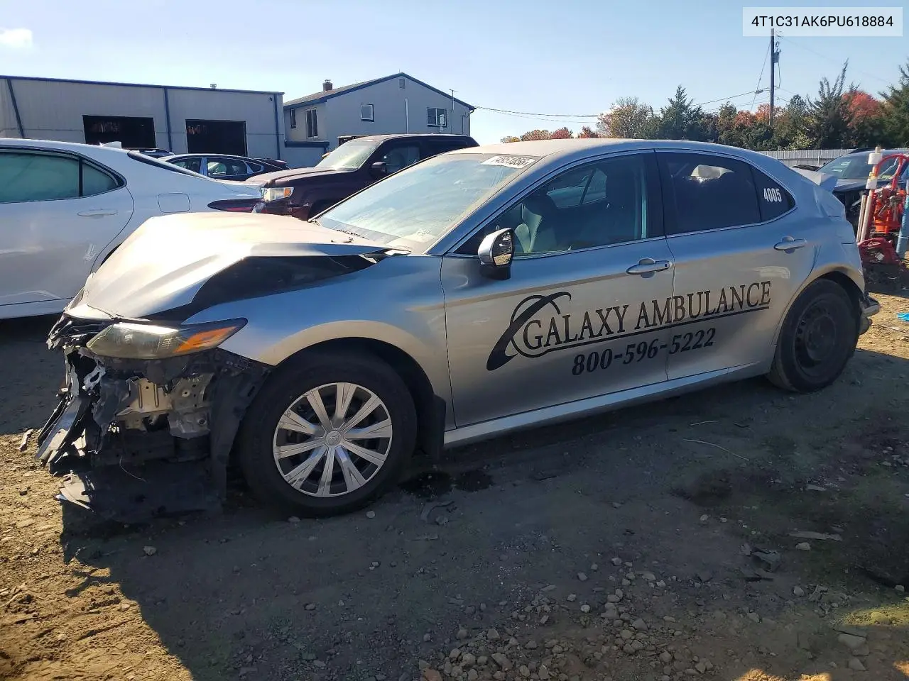 TOYOTA CAMRY 2023, VIN 4T1C31AK6PU618884