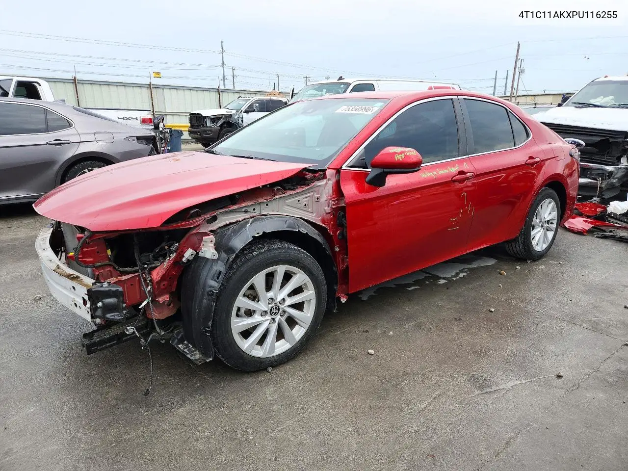 TOYOTA CAMRY 2023, VIN 4T1C11AKXPU116255