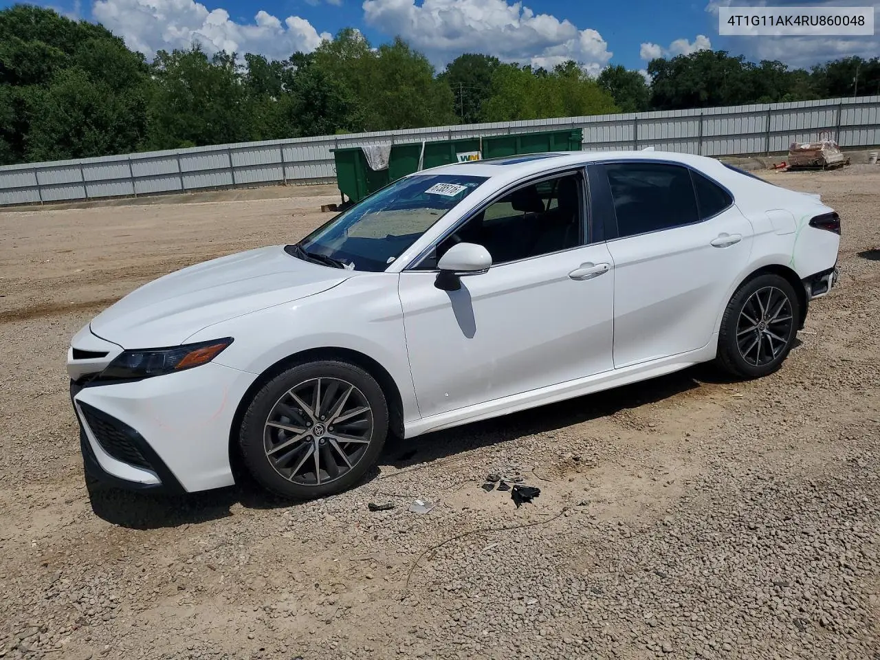 TOYOTA CAMRY 2024, VIN 4T1G11AK4RU860048